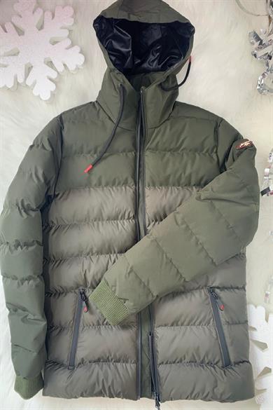 Stil-İst Garson Erkek Çocuk Kapüşonlu Mont 4815 Haki
