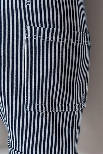 U.S. Polo Erkek Bebek 3-24 Ay Marin Desen Tulum Lacivert