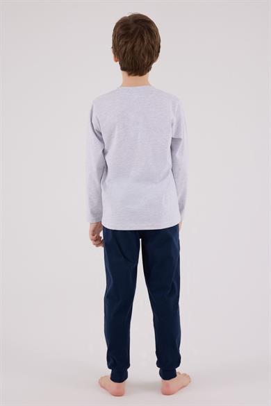 U.S. Polo Erkek Çocuk 4-15 Yaş İkili Takım Gri