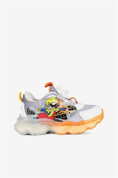 Vicco Erkek Bebek 22-25 Numara Kripton Işıklı Spor Ayakkabı Gri