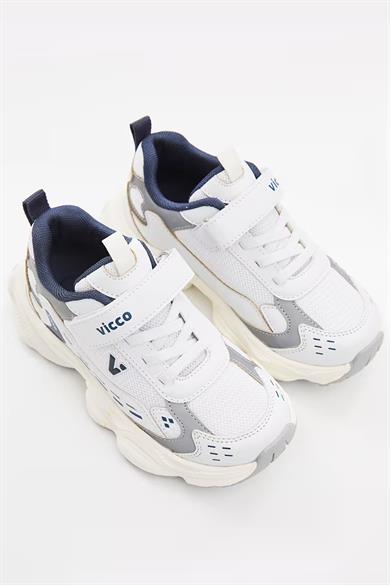 Vicco Erkek Çocuk 26-30 Numara Tag Spor Ayakkabı Beyaz