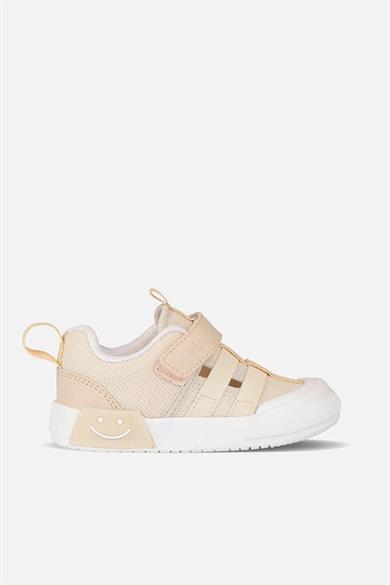 Vicco Kız Bebek 22-25 Numara Işıklı Yazlık Spor Ayakkabı Bej