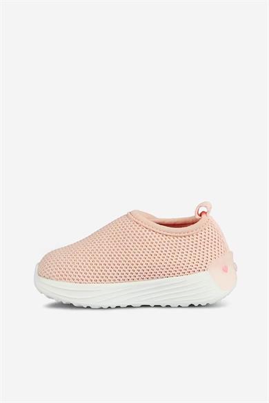 Vicco Kız Bebek 22-25 Numara Unicorn Işıklı Ayakkabı Pudra