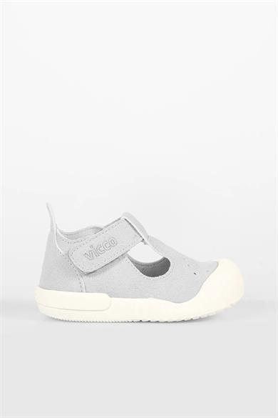 Vicco Unisex 19-21 Numara Ultra Hafif İlk Adım Ayakkabı Gri