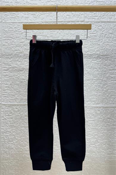 Woorage Erkek Çocuk 1-5 Yaş Lastikli Paça Yazlık Eşofman Altı 5013 Siyah