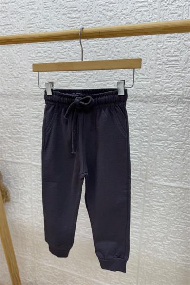 Woorage Erkek Çocuk 1-5 Yaş Lastikli Paça Yazlık Eşofman Altı 5013 Antrasit