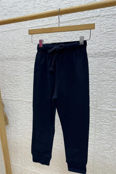 Woorage Erkek Çocuk 1-5 Yaş Lastikli Paça Yazlık Eşofman Altı 5013 Lacivert