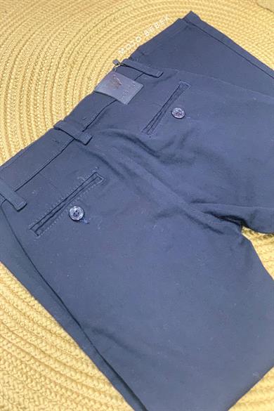 Woorage Erkek Çocuk 5-14 Yaş Kanvas Pantolon 5037 Lacivert