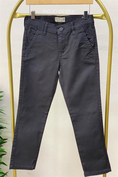 Woorage Erkek Çocuk 5-14 Yaş Kanvas Pantolon 5267 Füme