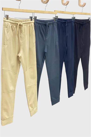 Woorage Erkek Çocuk Şardonlu Eşofman Altı 5047 Bej