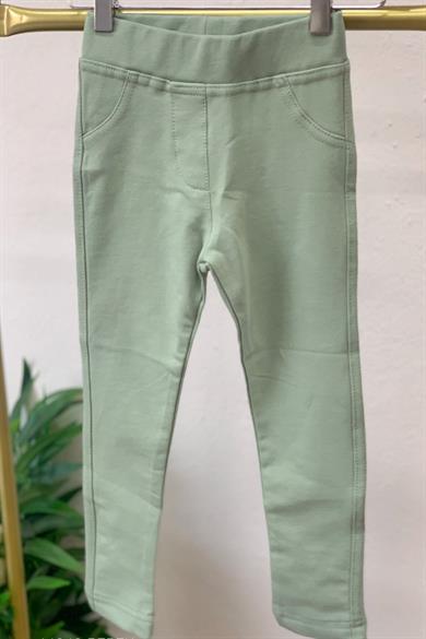 Woorage Kız Bebek 1-5 Yaş Penye Uzun Tayt 3157 Mint