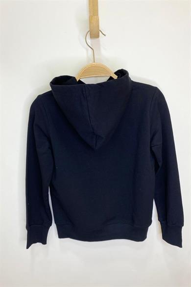 Woorage Kız Çocuk Los Angeles Kapüşonlu Eşofman Tkm 3915 Siyah