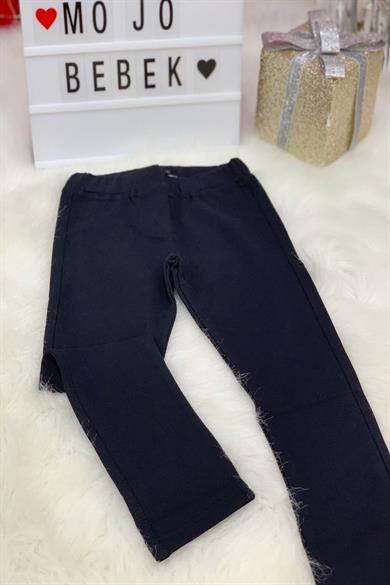 Woorage Kız Çocuk 5-14 Yaş Pamuklu Tayt Siyah