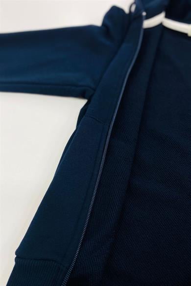 Woorage Unisex Çocuk Kapüşonlu Hırka 5367 Lacivert