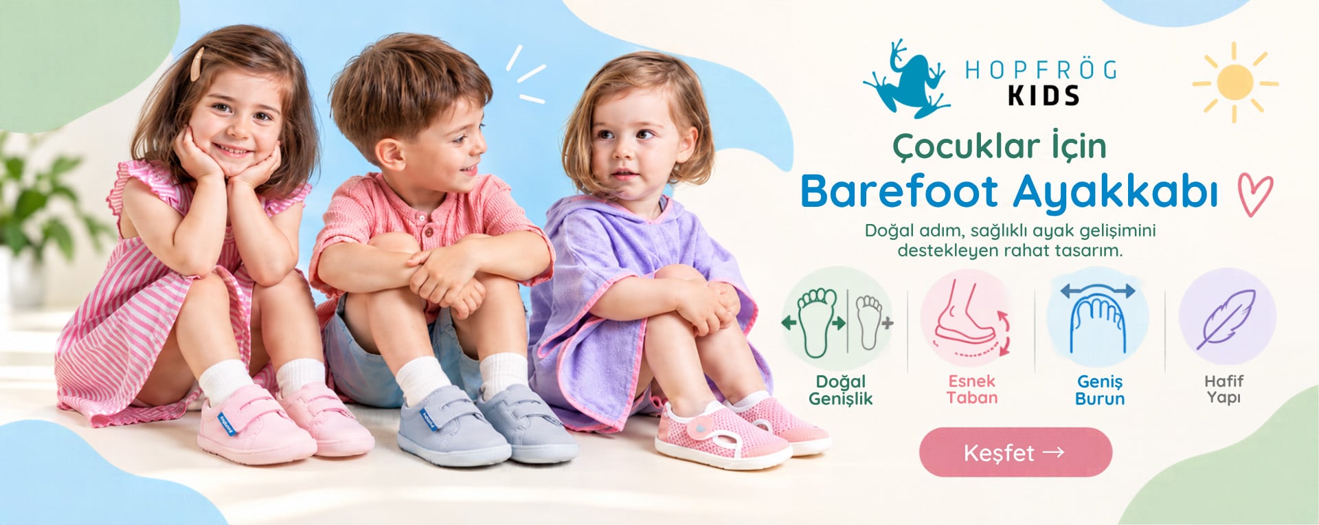 Hopfrög Çocuk Ayakkabıları