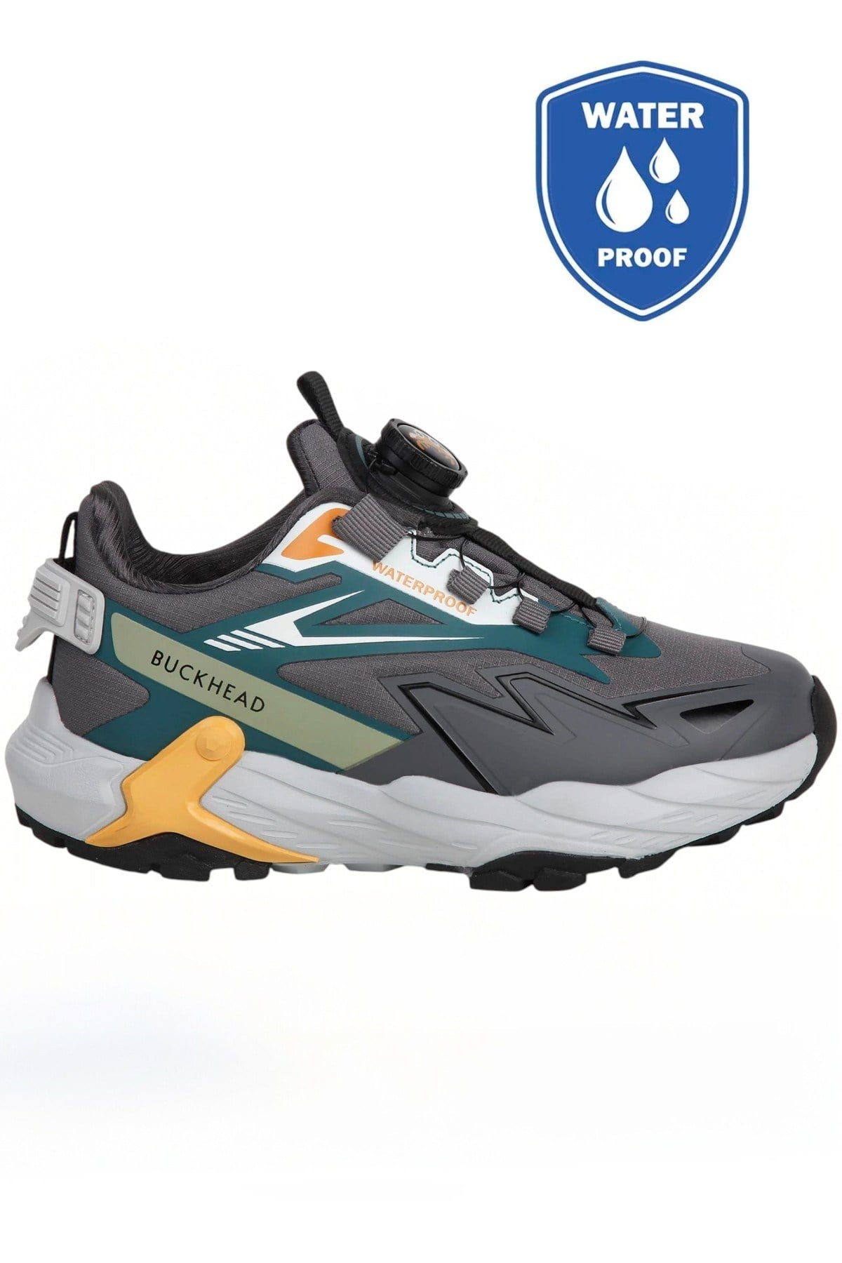 Buckhead Erkek Çocuk 31-35 Numara Waterproff Spor Ayakkabı Füme