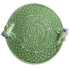 Design of LuxuryBORDALLO65011879Cheese plate with birds