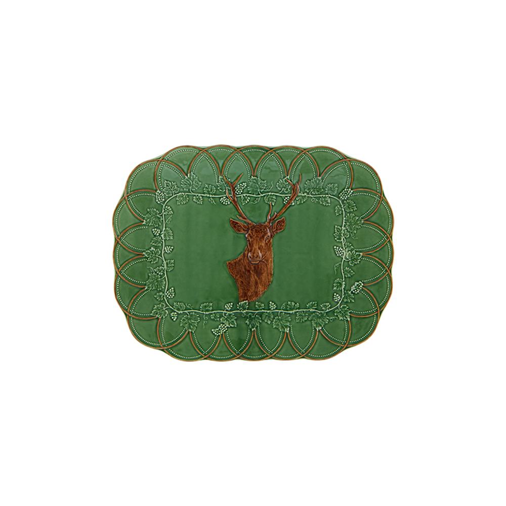 Design of LuxuryBORDALLO65027280Tray 47,5 cm Deer