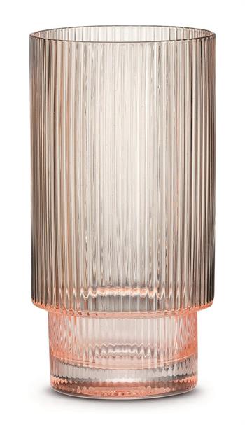 Design of LuxuryPOZZİ MİLANOPM0154 PINKPozzi Milano Modern Classic 2'li Meşrubat Bardağı Seti 400ml Pembe