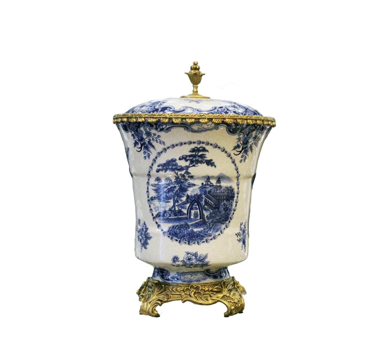 Design of LuxuryDESIGN OF LUXURYM-0052711QD-CTL-005 CERES DEKORATIF KAVANOZ 26X26X40 CM