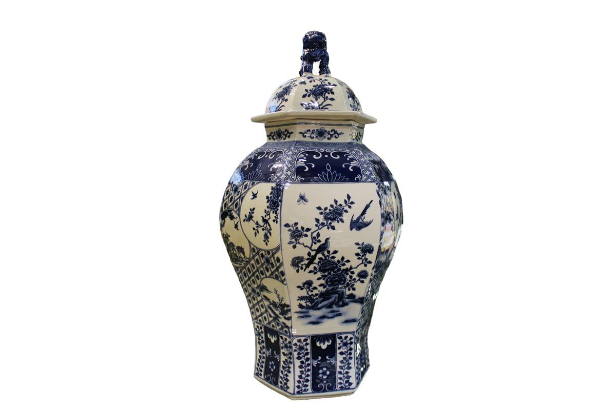 Design of LuxuryDESIGN OF LUXURYM-0052301QD-JZD-20239 KATIE BLUE BLANC VAZO 59X31X31