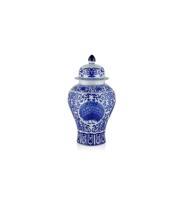 Design of LuxuryDESIGN OF LUXURYM-0052761QD-WW61L VIEW MAVI BÜYÜK KÜP 35X35X68 CM