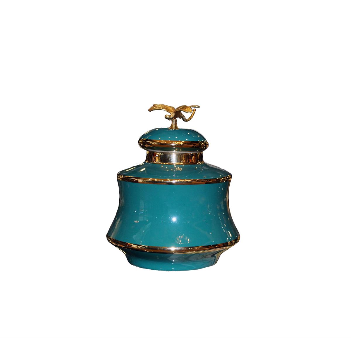 Design of LuxuryDESIGN OF LUXURYM-0052861QD-WW75S DRAGONFLY YEŞİL KÜÇÜK KÜP 15X15X24 CM