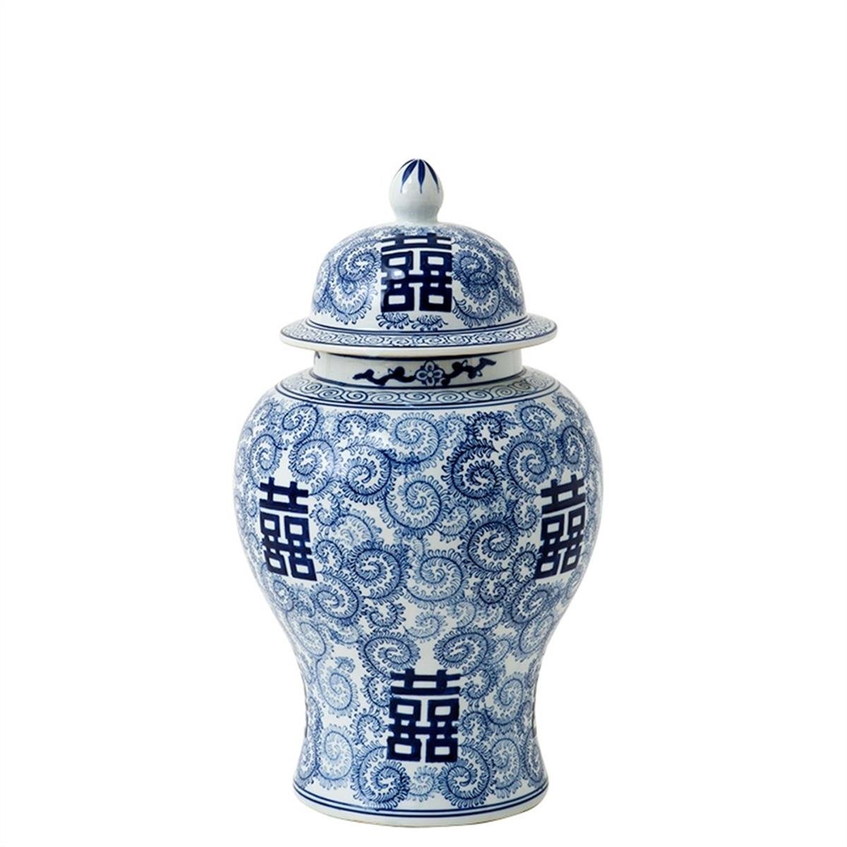 Design of LuxuryDESIGN OF LUXURYM-001685EICHHOLTZ 108147 VASE GLAMOUR CHINESE BLUE | designofluxury.com.tr EICHHOLTZ 108147 VASE GLAMOUR CHINESE BLUE