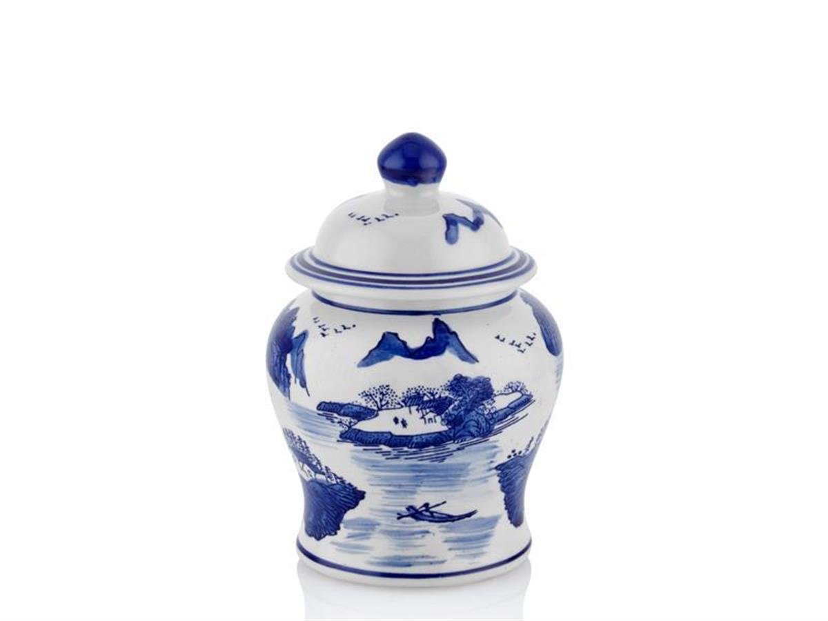 Design of LuxuryDESIGN OF LUXURYM-005128VENÜS 1CPY-4005 BLEU BLANC A 11,5*11,5*17 CM (20)
