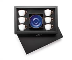 Design of LuxurySELAMLIQUESTC770726 LI FİNCAN SETİ LACİVERT | designofluxury.com.tr 6 LI FİNCAN SETİ LACİVERT