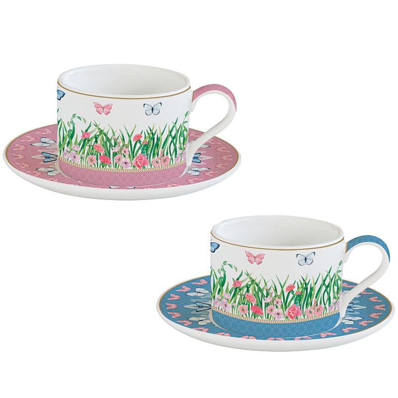 Design of LuxuryEASY LİFE0132 SPARESAY LİFE SPRING PARADE 240 ML FINCAN TAKIMI