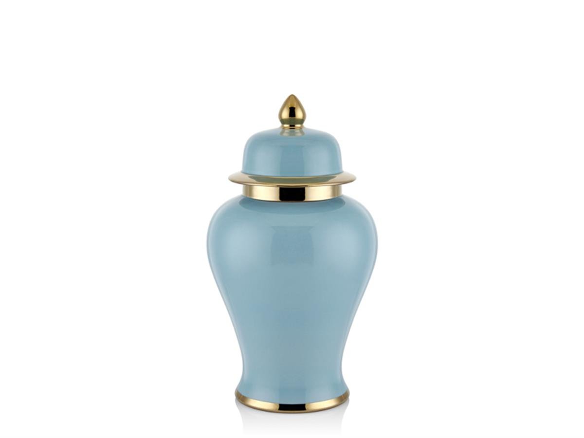 Design of LuxuryDESIGN OF LUXURYM-0052771QD-WW66S AÇIK MAVI GOLD KÜÇÜK KÜP 19X19X38 CM