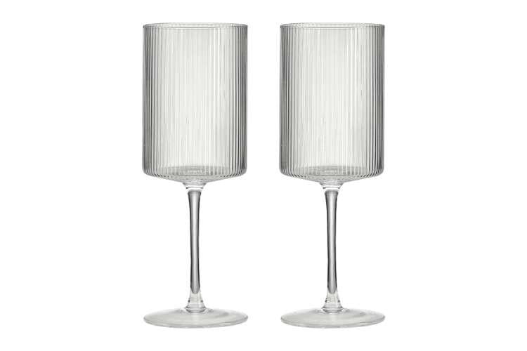 Design of LuxuryPOZZİ MİLANOPM0156 TRSPPozzi Milano Modern Classic  2'li Şarap Kadehi Seti 400ml TRSP