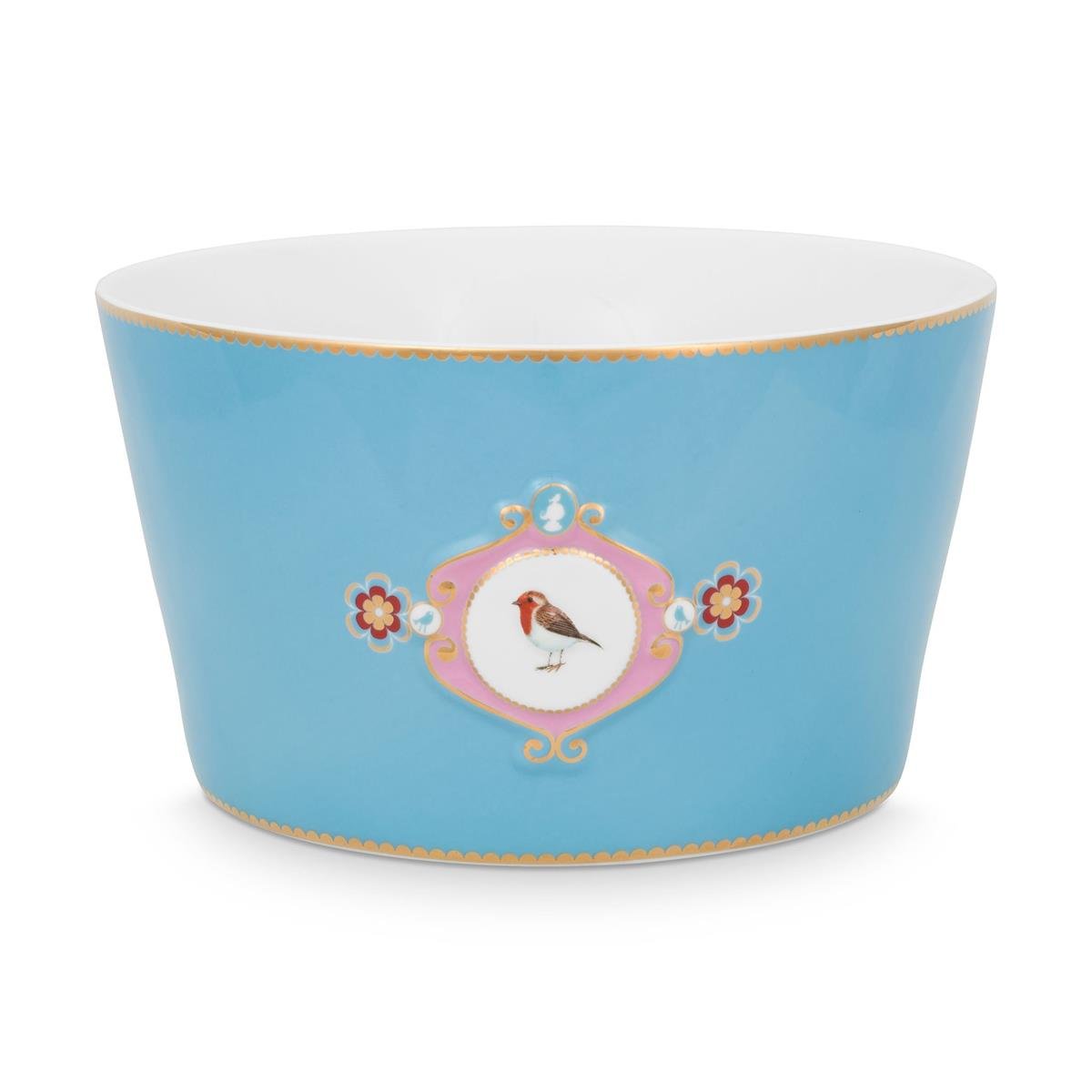 Design of LuxuryPİP STUDİO51003165Love Bird Kase 20 Cm, Mavi | designofluxury.com.tr Love Bird Kase 20 Cm, Mavi
