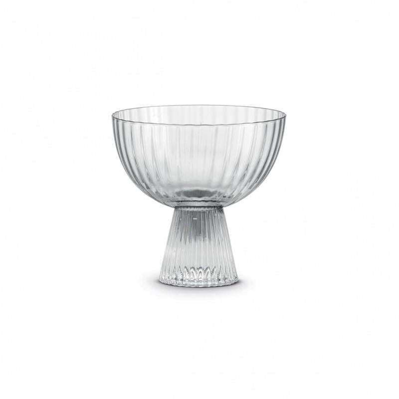 Design of LuxuryPOZZİ MİLANOPM0159 TRSPPozzi Milano Modern Classic 2'li Cup Seti 400ml Transparan