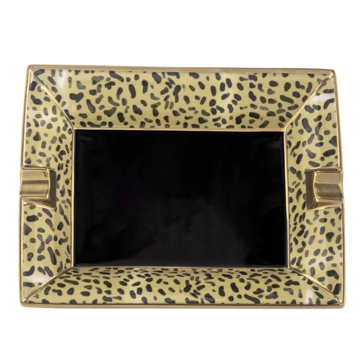 Design of LuxuryHALCYON DAYSBCTRA01ASGHalcyon Days Leopard Ashtray