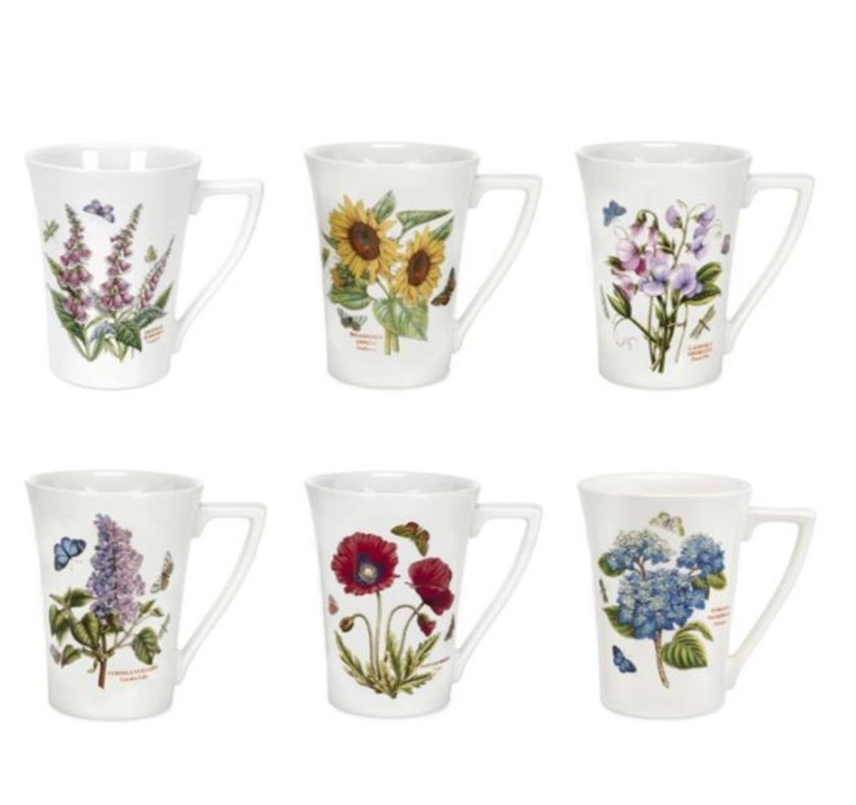 Design of LuxuryPORTMEIRIONRW.BG.48811BOTANİC GARDEN MUG 6 LI