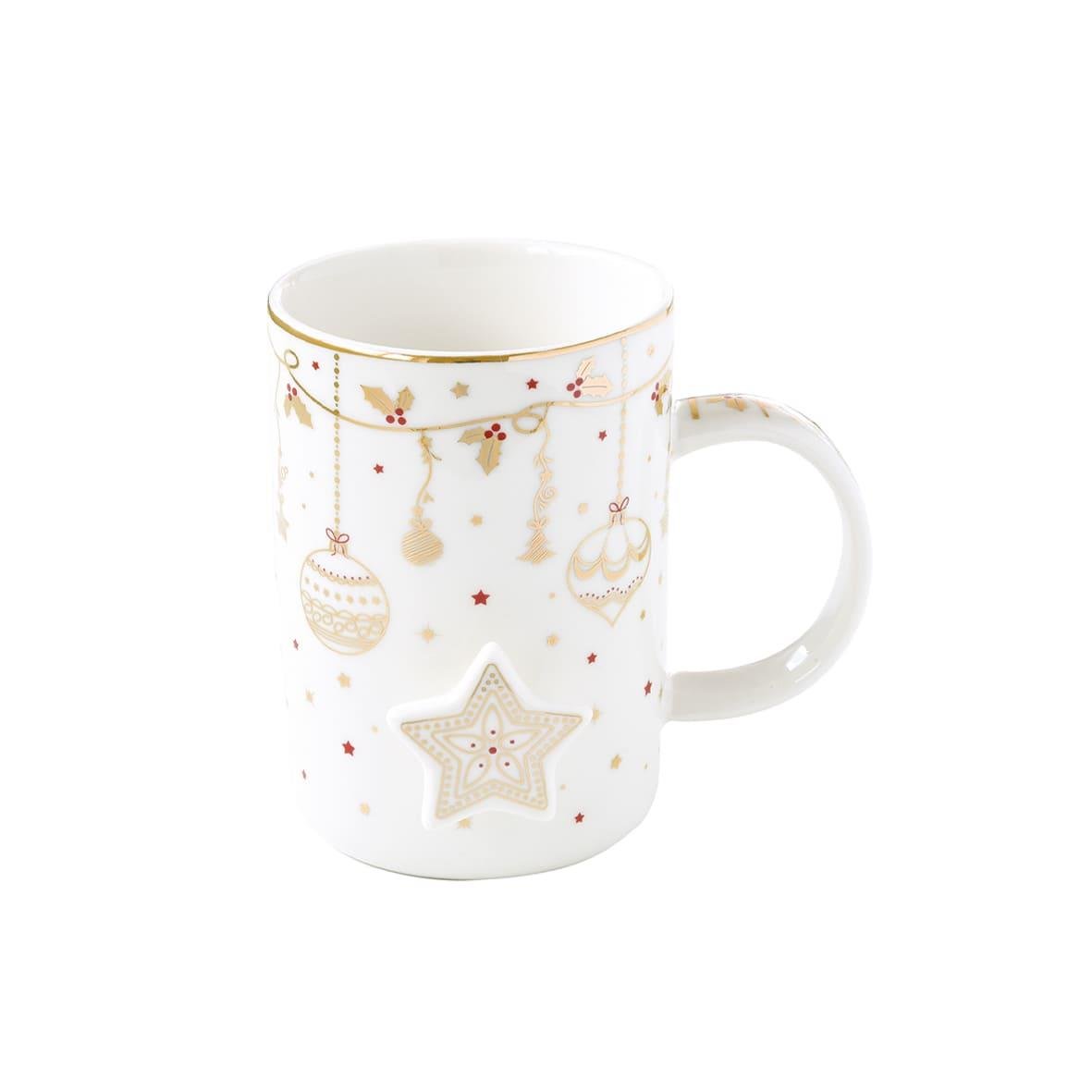 Design of LuxuryEASY LİFE1320 CHLIEasy Life Christmas Lights Porselen Mug 370 ml