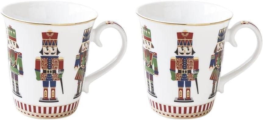 Design of LuxuryEASY LİFE1102 NUTCEasy Life Nutcracker 2'li Porselen Mug 275 ml Seti