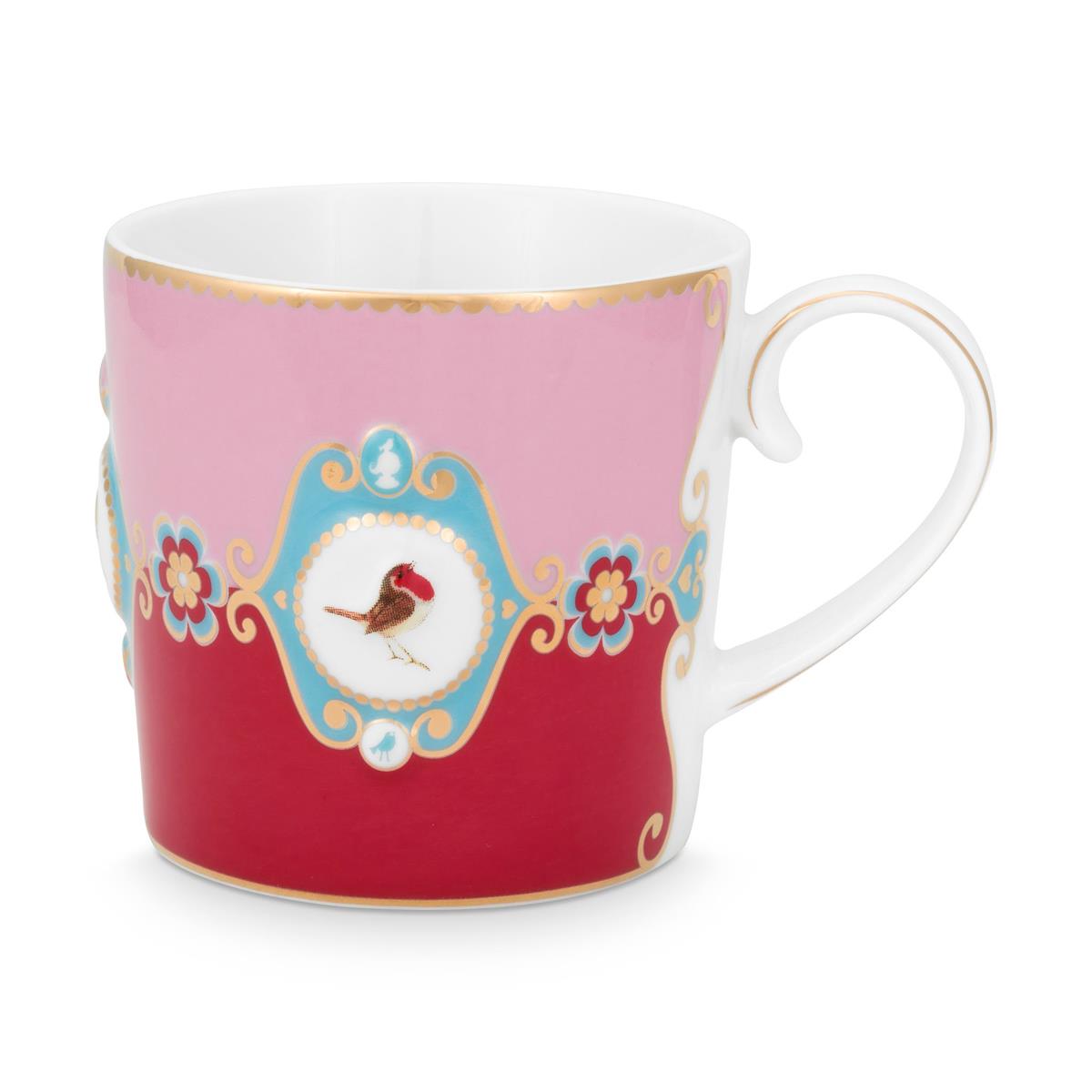 Design of LuxuryPİP STUDİO51002032Love Bird Küçük Mug, Kırmızı / Pembe 150 ML | designofluxury.com.tr Love Bird Küçük Mug, Kırmızı / Pembe 150 ML