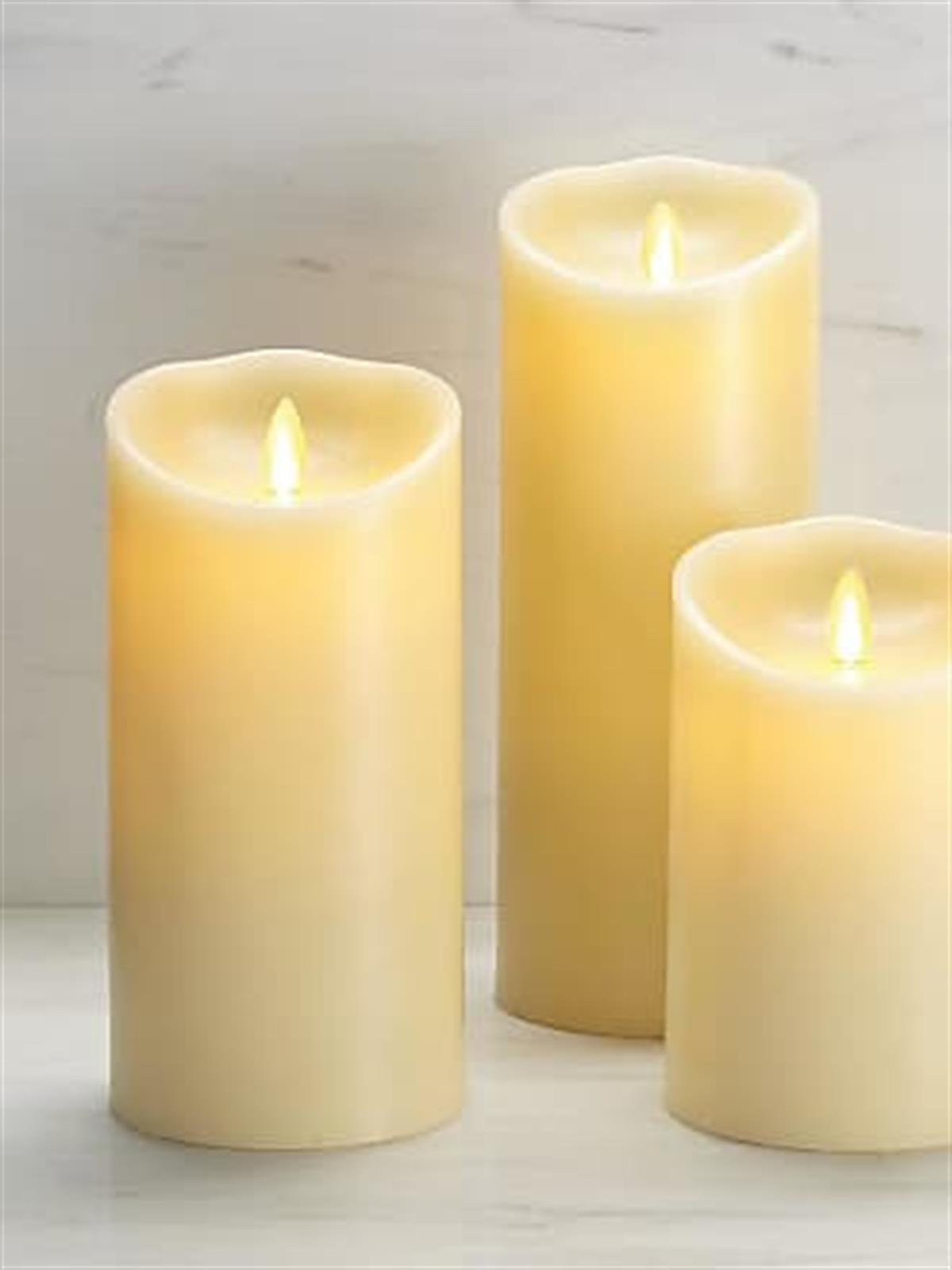 Design of LuxuryDESIGN OF LUXURYM-000680FANCY 215-900 SET 6 LED WAX CANDLE IVORY 8X12,5H | designofluxury.com.tr FANCY 215-900 SET 6 LED WAX CANDLE IVORY 8X12,5H