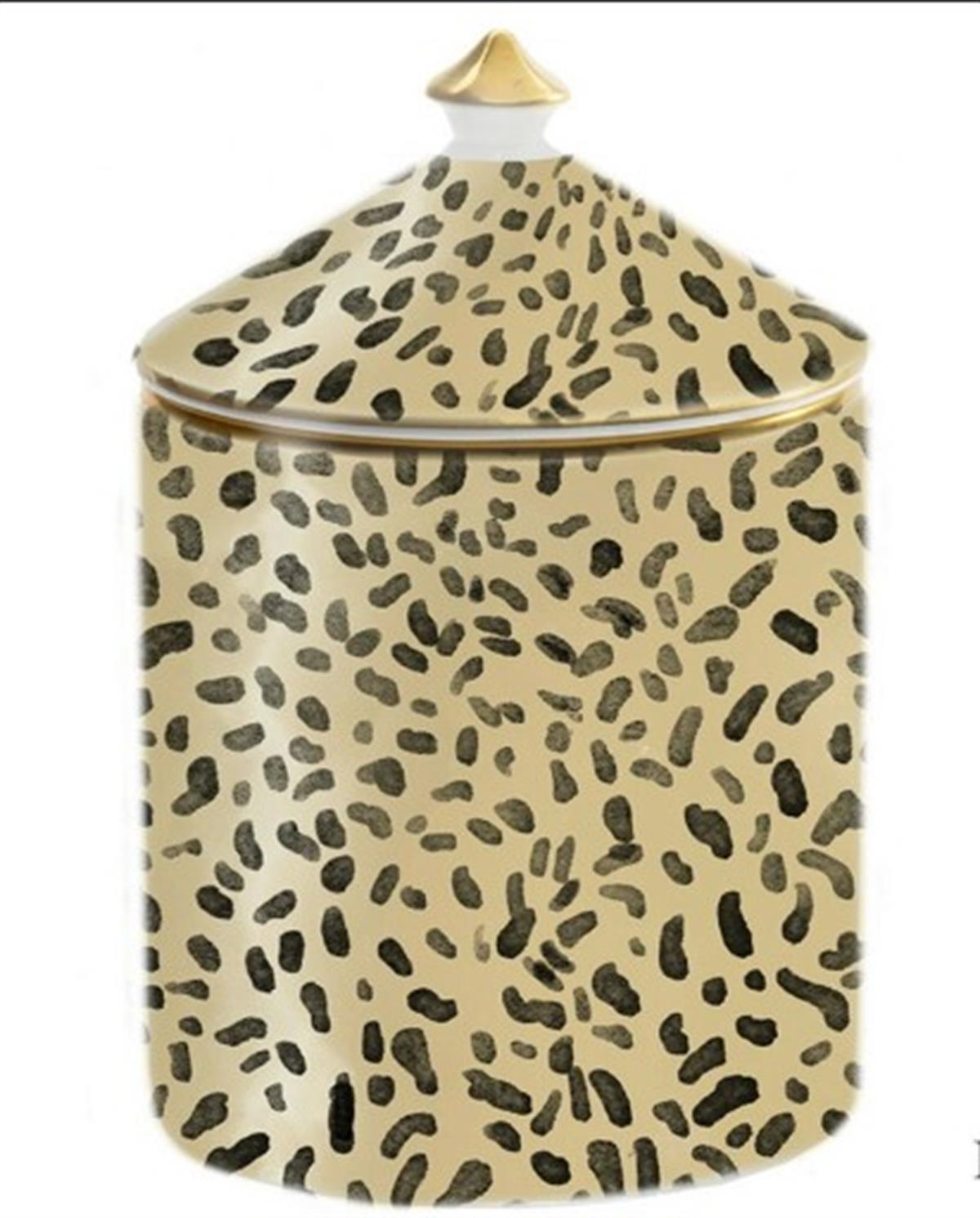Design of LuxuryHALCYON DAYSBCTRA01LCGHalcyon Days Leopard Sandalwood & Vetiver Lidded