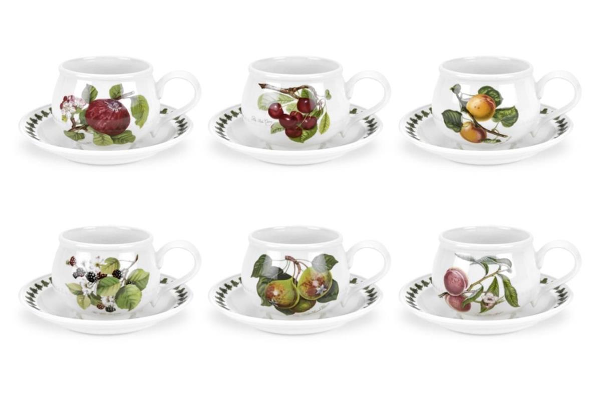 PORTMEIRIONRW.PL.04105New Pomona Çay Fincan+Tabak 6'lı