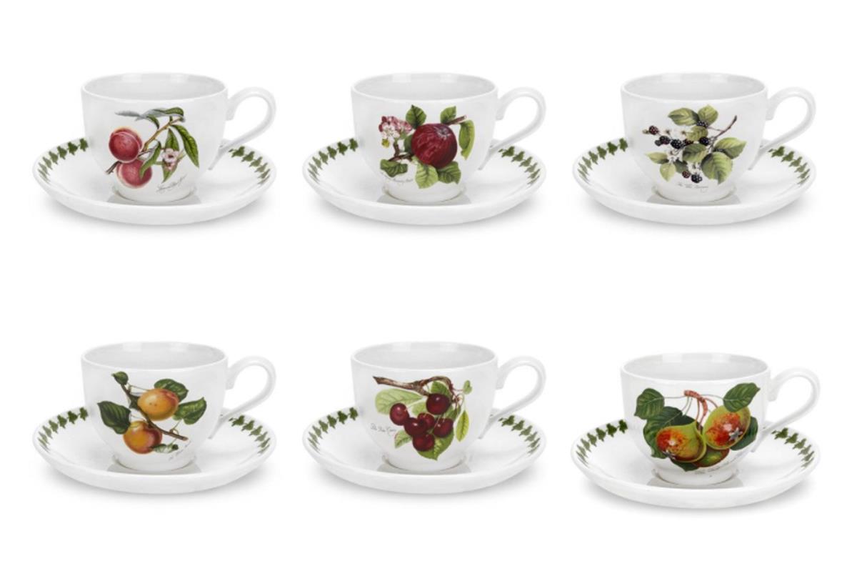 PORTMEIRIONRW.PL.04107New Pomona Çay Fincan+Tabak 6'lı