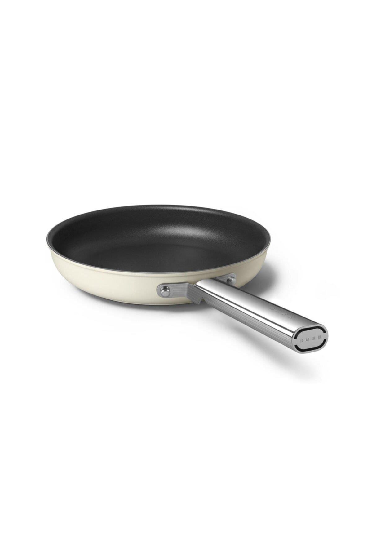 SMEGCKFF2601CRMSMEG COOKWARE SERİSİ 26 CM.KREM KIZARTMA TAVASI | designofluxury.com.tr SMEG COOKWARE SERİSİ 26 CM.KREM KIZARTMA TAVASI