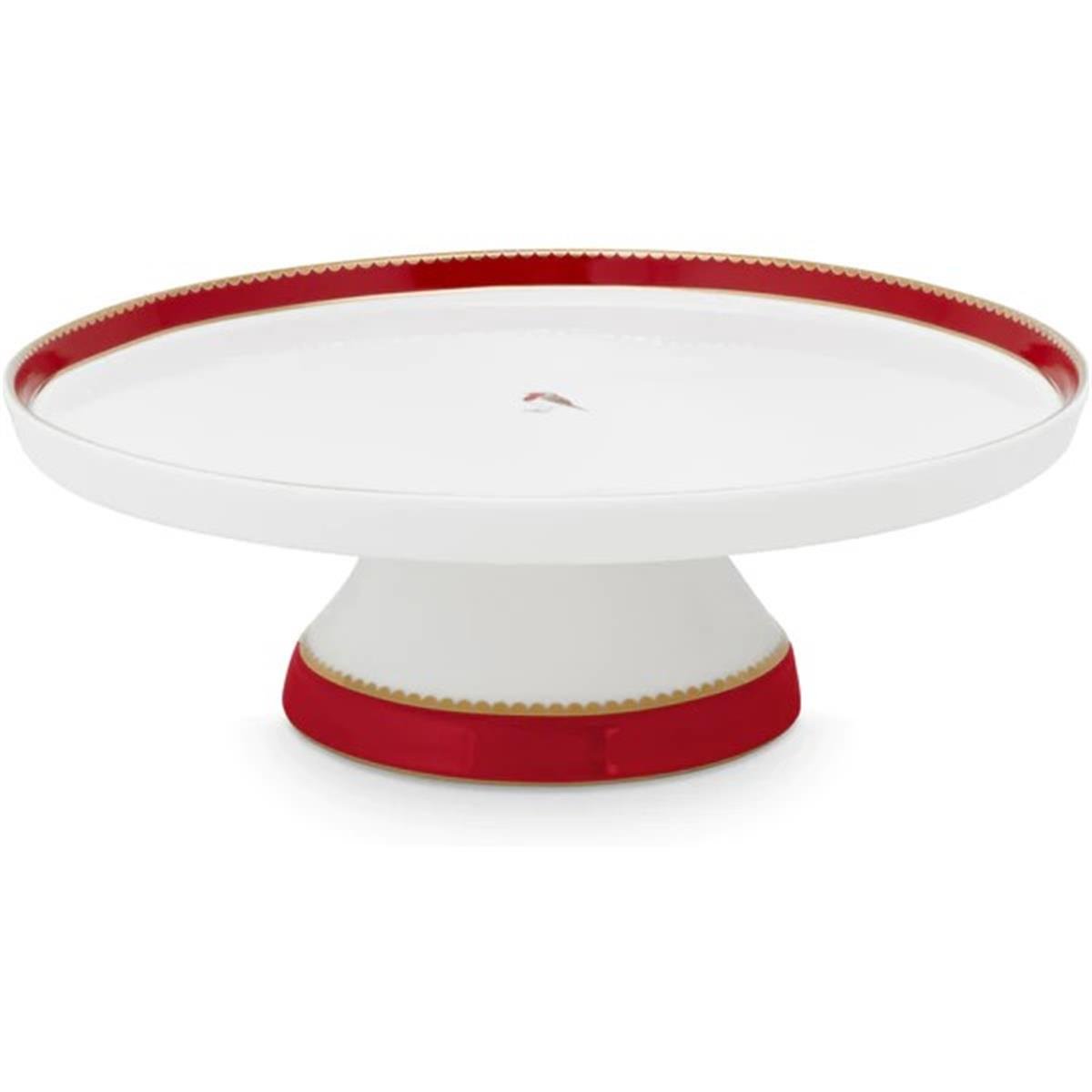 Design of LuxuryPİP STUDİO51018118Love Birds Beyaz Mini Kek Standı 24 cm