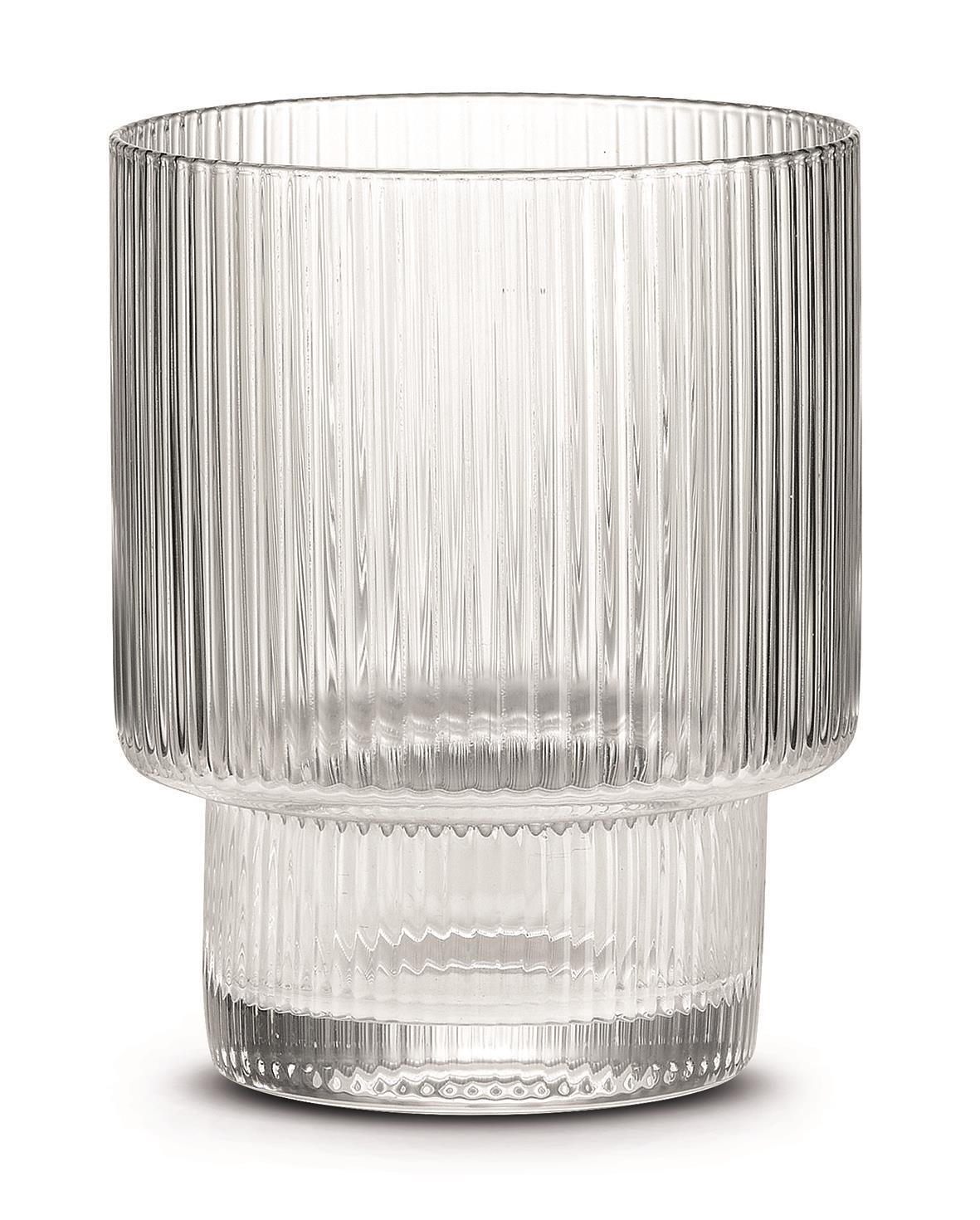 Pozzi Milano Modern Classic 2'li Su Bardağı Seti 250ml Transparan