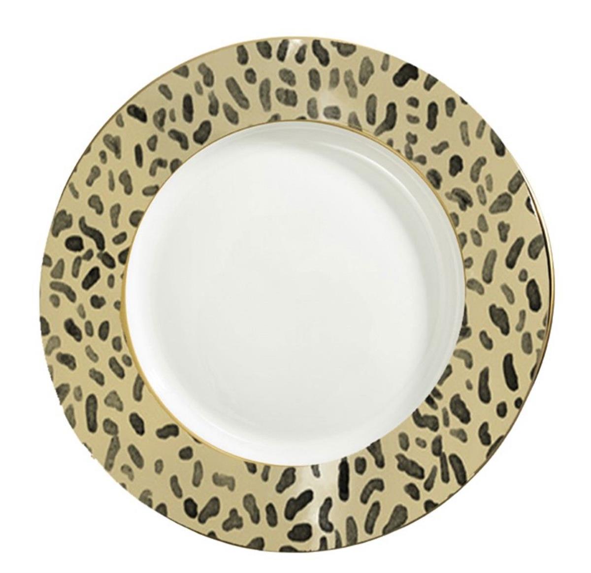 Design of LuxuryHALCYON DAYSBCTRA018PGHalcyon Days Leopard 8 Inch Plate