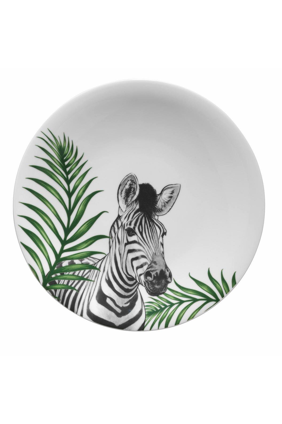 Design of LuxuryKÜTAHYA PORSELENZG27DU470102893Kütahya Porselen Doğadakiler 27 cm Servis Tabağı Zebra | designofluxury.com.tr Kütahya Porselen Doğadakiler 27 cm Servis Tabağı Zebra