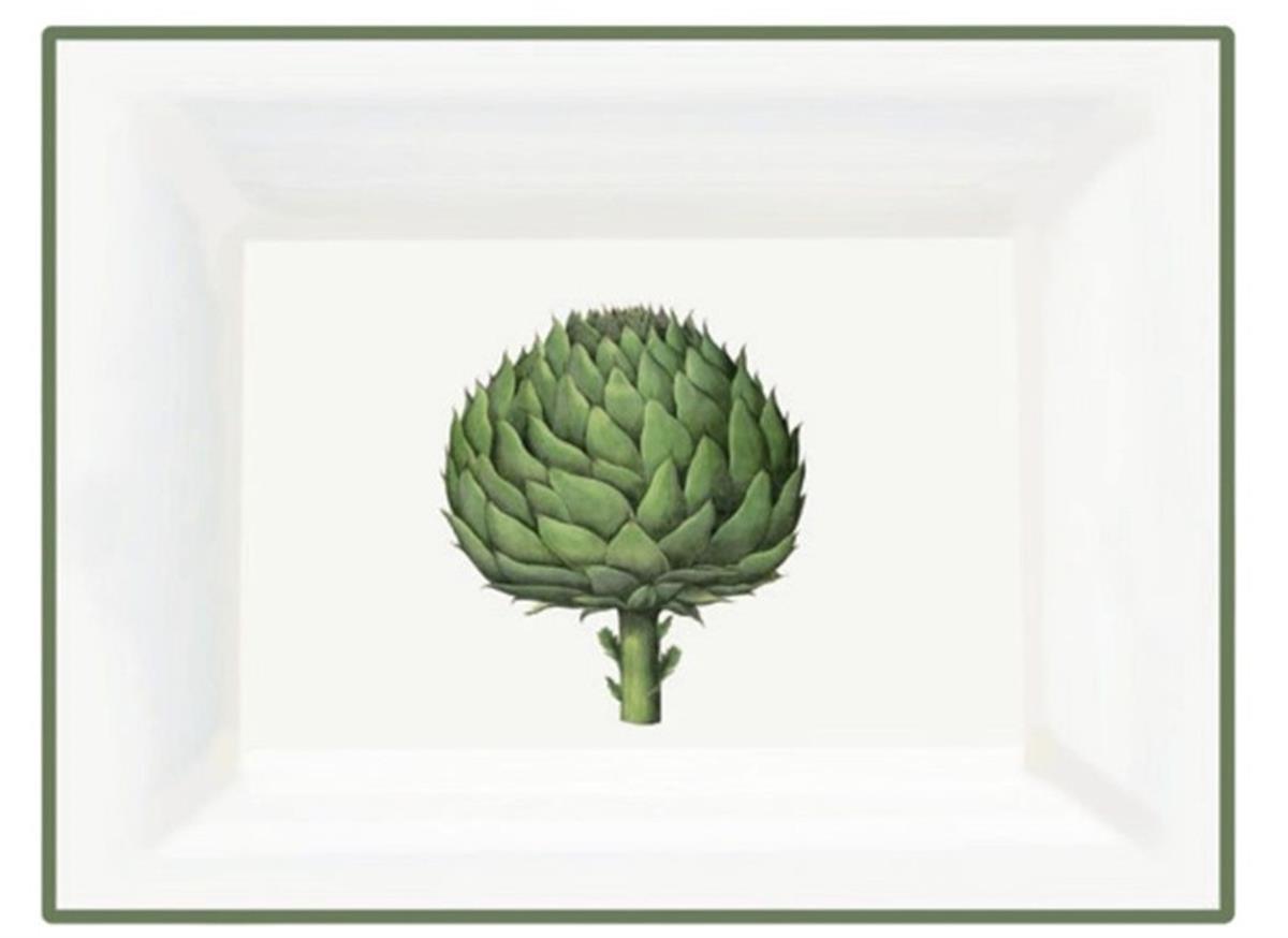 Design of LuxuryHALCYON DAYSBCKGA09TTNHalcyon Days Kitchen Garden Artichoke Trinket Tray